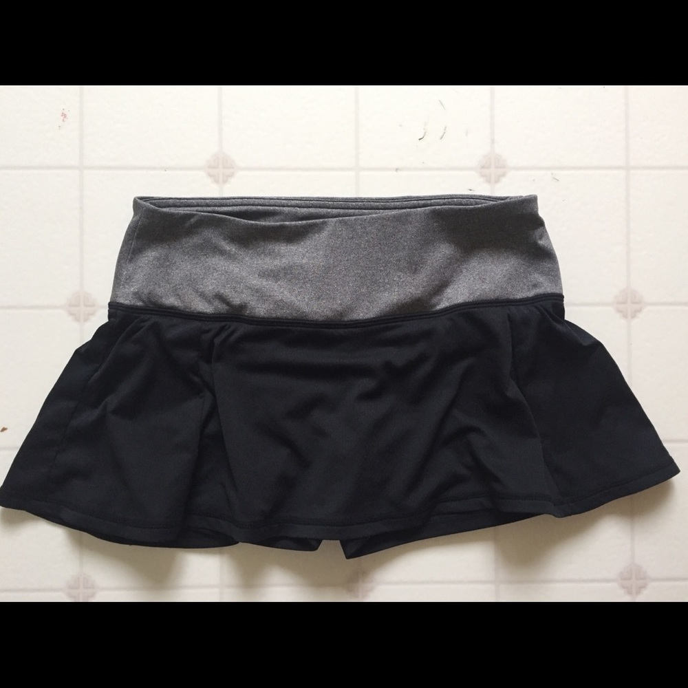 Champion athletic skirt with spandex shorts